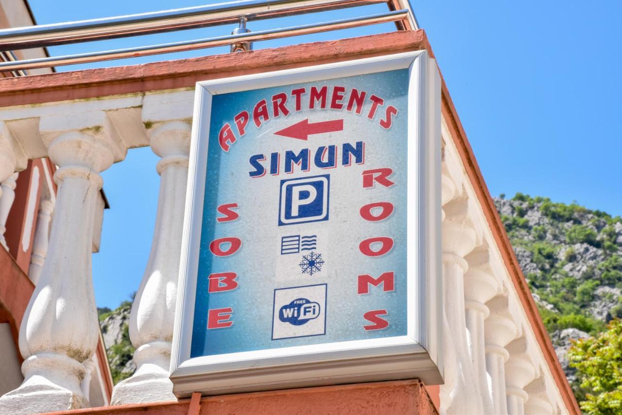 Apartments Simun Kotor Dış mekan fotoğraf